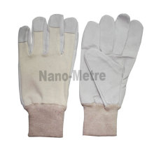 NMSAFETY 2016 nouveaux gants de travail en cuir de porc de conception de cuir pour le marché de l&#39;Asie